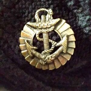 Military Anchor Pin Brooch US Navy Fashion Jewelry Bronze Color Coast Guard